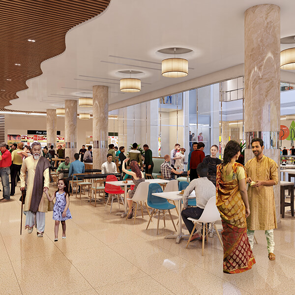 Food Court at Saya South X - Commercial Space For Sale in Greater Noida West