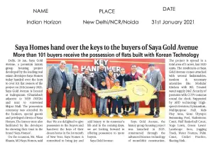 Print media 2021 - Handover