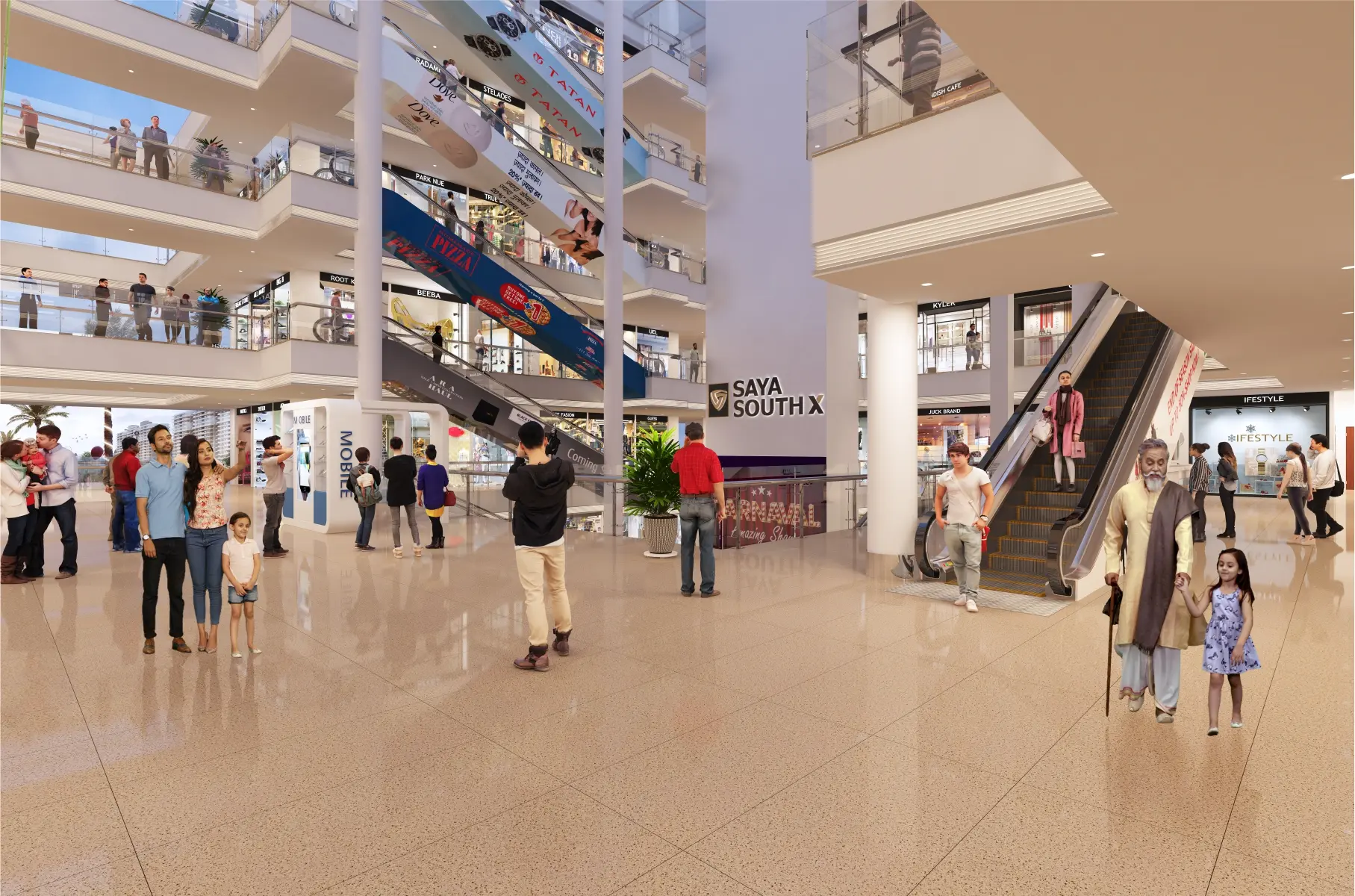 Shopping Mall in Space Shopping Mall in Space